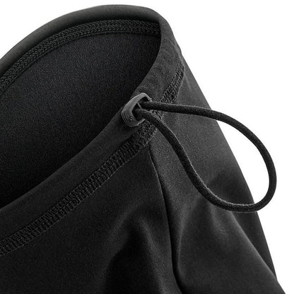 Black - Back - Beechfield Adults Unisex Softshell Sports Tech Neck Warmer