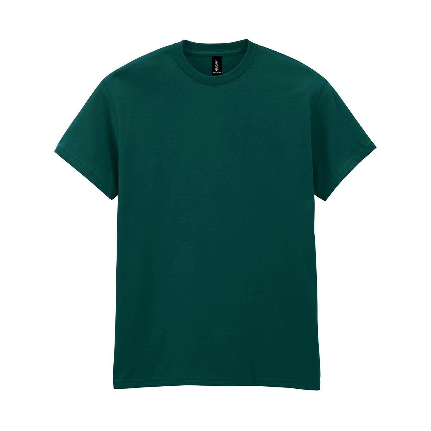 Fan Marine Green - Front - Gildan Adults Unisex Heavy Cotton T Shirt