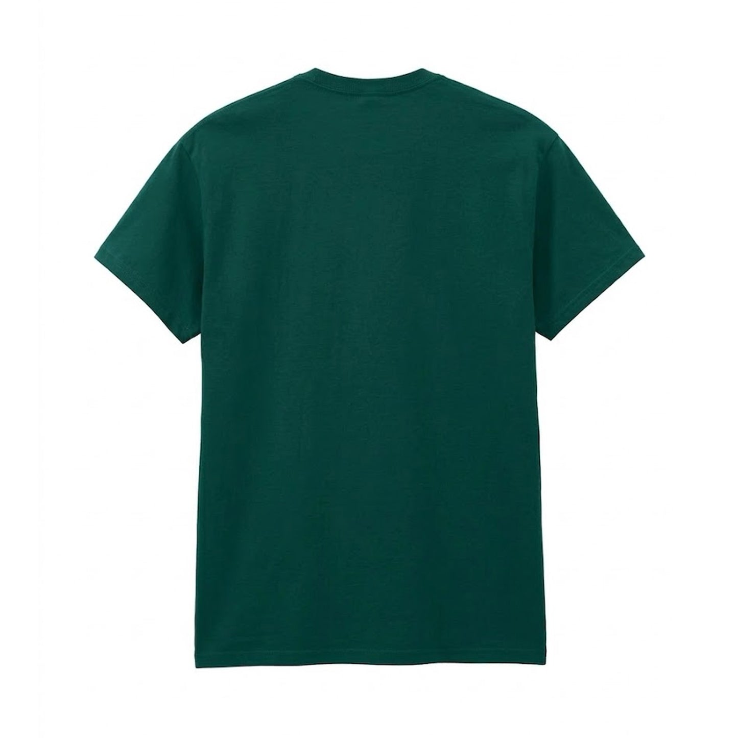 Fan Marine Green - Back - Gildan Adults Unisex Heavy Cotton T Shirt