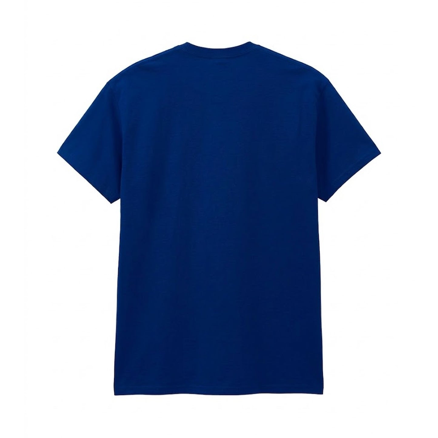 Fan Deep Royal - Back - Gildan Adults Unisex Heavy Cotton T Shirt