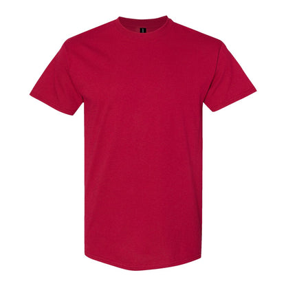 Cardinal Red - Back - Gildan Adults Unisex Heavy Cotton T Shirt