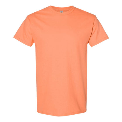 Tangerine - Back - Gildan Adults Unisex Heavy Cotton T Shirt