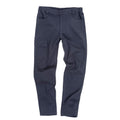 Navy - Front - Result Mens Work-Guard Super Stretch Slim Chinos