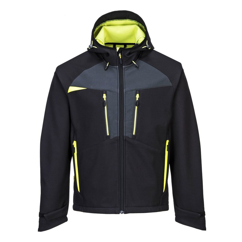 Black - Front - Portwest Mens DX4 Softshell Jacket