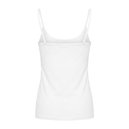 White - Back - Kariban Womens-Ladies Strappy Tank Top