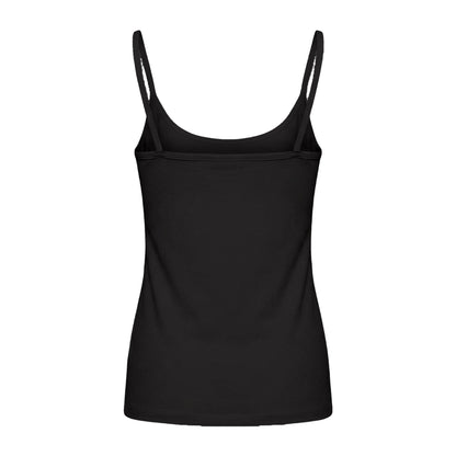 Black - Back - Kariban Womens-Ladies Strappy Tank Top