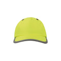 Hi-vis Yellow - Front - Yoko Adults Unisex Safety Bump Cap
