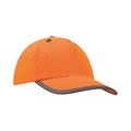 Orange - Front - Yoko Adults Unisex Safety Bump Cap