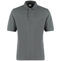 Dark Grey - Front - Kustom Kit Mens Classic Fit Cotton Klassic Superwash Polo