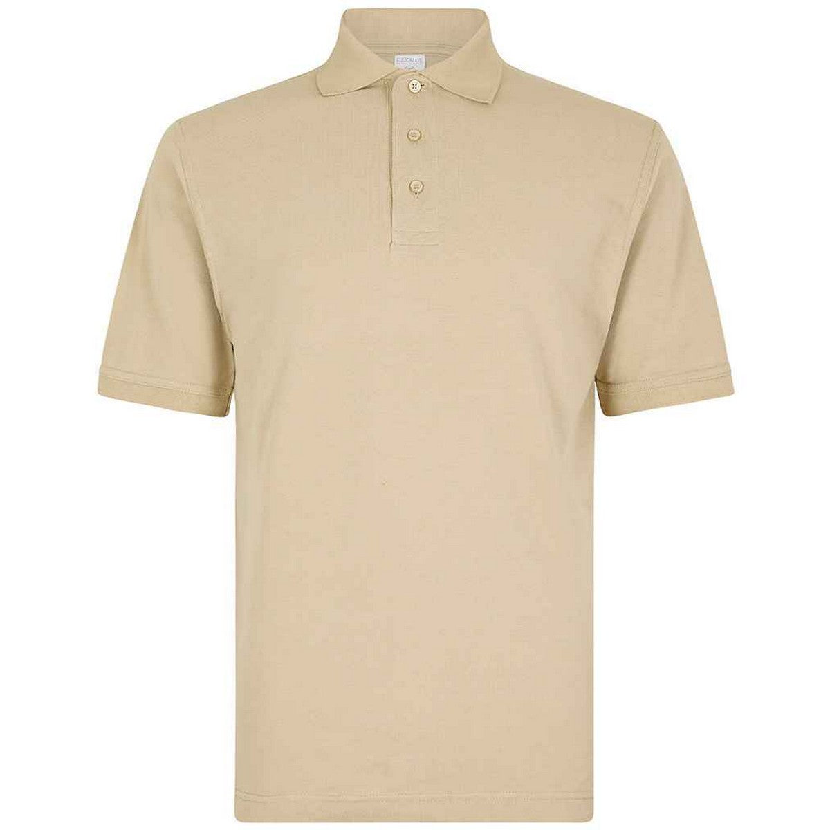 Sand - Front - Kustom Kit Mens Classic Fit Cotton Klassic Superwash Polo