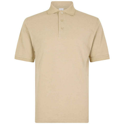 Sand - Front - Kustom Kit Mens Classic Fit Cotton Klassic Superwash Polo
