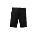Washed Charcoal - Front - Kariban Mens Washed Effect Bermuda Shorts