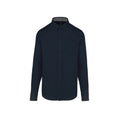 Navy - Front - Kariban Mens Nevada Shirt