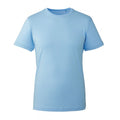 Light Blue - Front - Anthem Mens Short Sleeve T-Shirt