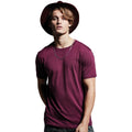 Burgundy - Lifestyle - Anthem Mens Short Sleeve T-Shirt