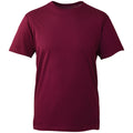 Burgundy - Front - Anthem Mens Short Sleeve T-Shirt