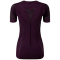 Mulberry - Back - TriDri Womens-Ladies TriDri 3D Fit Seamless Sports Top