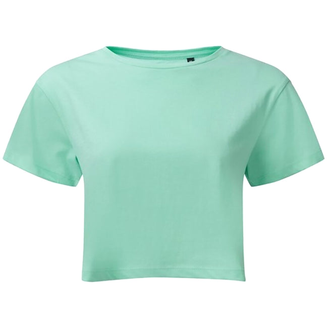 Peppermint - Front - TriDri Womens-Ladies TriDri Crop Top
