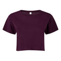 Mulberry - Front - TriDri Womens-Ladies TriDri Crop Top