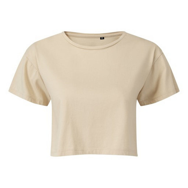Nude - Front - TriDri Womens-Ladies TriDri Crop Top