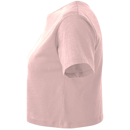 Light Pink - Side - TriDri Womens-Ladies TriDri Crop Top