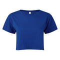 Royal - Front - TriDri Womens-Ladies TriDri Crop Top