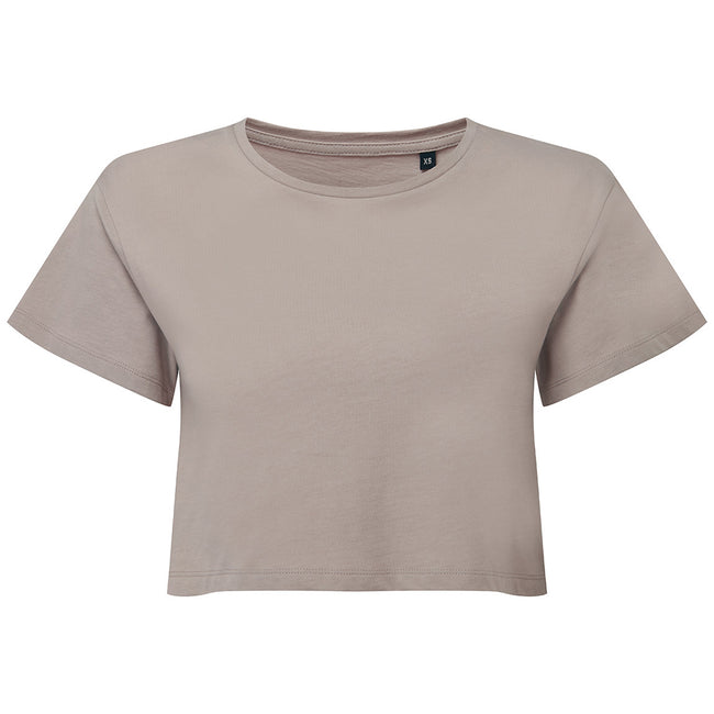 Stone - Front - TriDri Womens-Ladies TriDri Crop Top