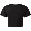 Black - Back - TriDri Womens-Ladies TriDri Crop Top