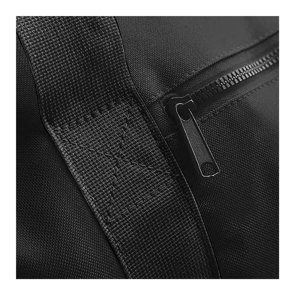 Black-Black - Back - Bagbase Original Barrel Bag