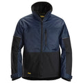 Navy-Black - Front - Snickers Unisex Adults AllroundWork Winter Jacket