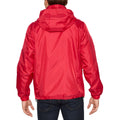 Red - Side - Gildan Hammer Adults Unisex Windwear Jacket