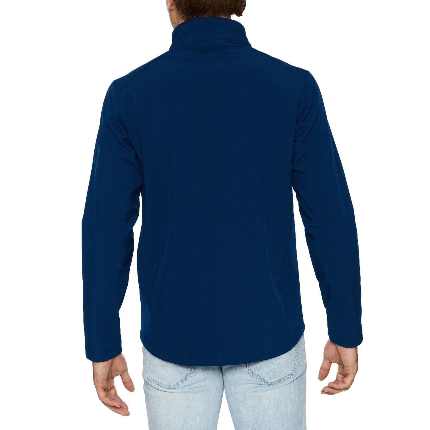 Navy - Side - Gildan Adults Unisex Hammer Softshell Jacket