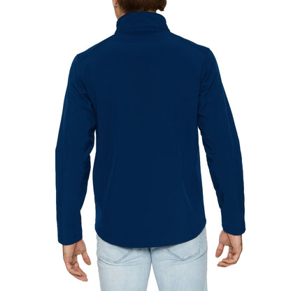 Navy - Side - Gildan Adults Unisex Hammer Softshell Jacket