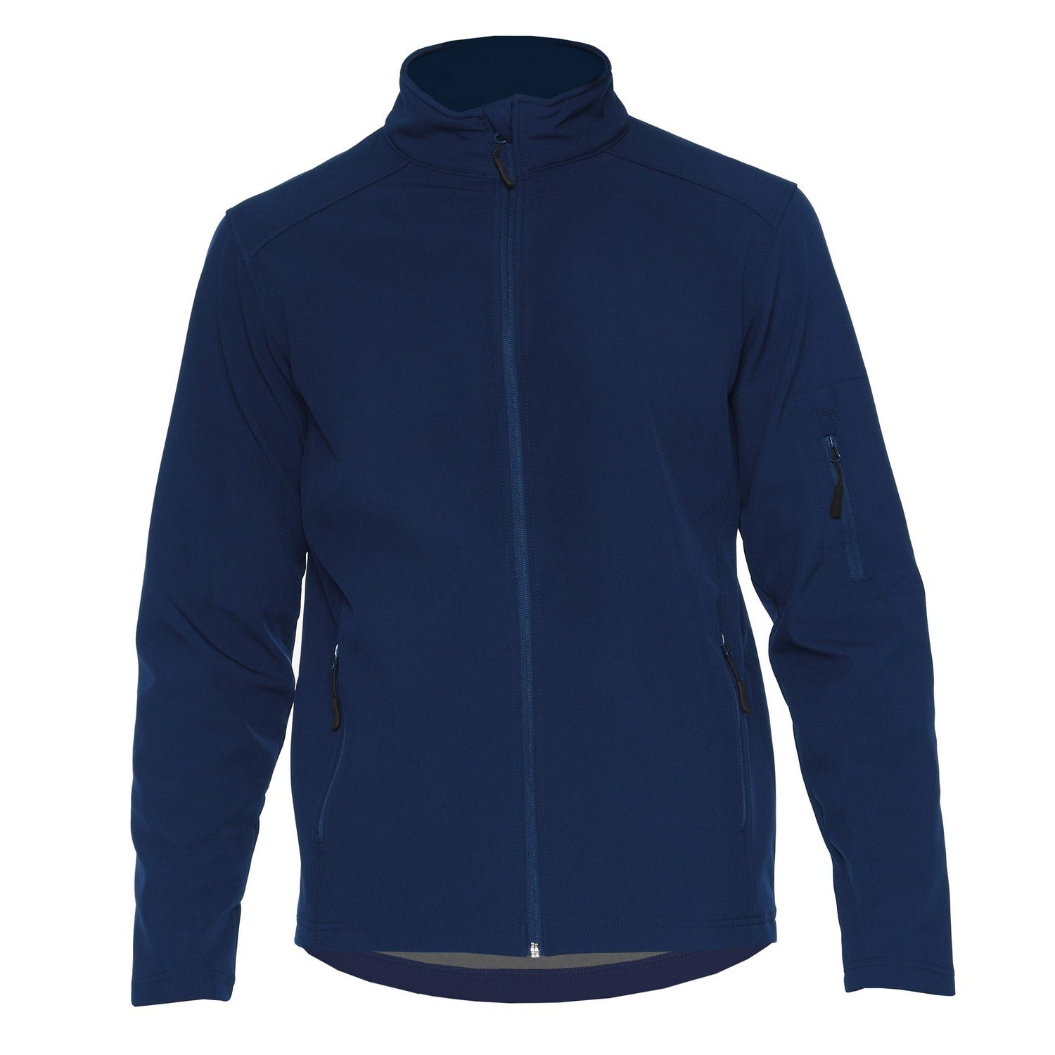 Navy - Front - Gildan Adults Unisex Hammer Softshell Jacket