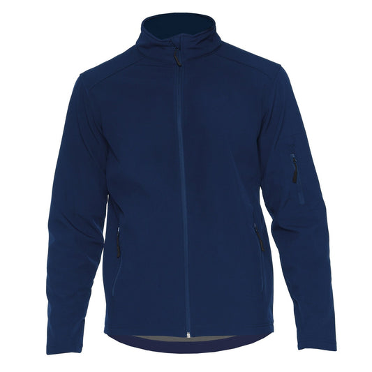 Navy - Front - Gildan Adults Unisex Hammer Softshell Jacket