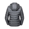 Iron Grey - Side - Russell Adults Unisex Hooded Nano Jacket