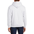 White - Back - Fruit Of The Loom Adults Unisex Classic Hooded Basic Sweatshirt