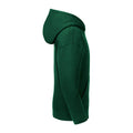 Bottle Green - Side - Russell Childrens-Kids Authentic Hooded Sweatshirt