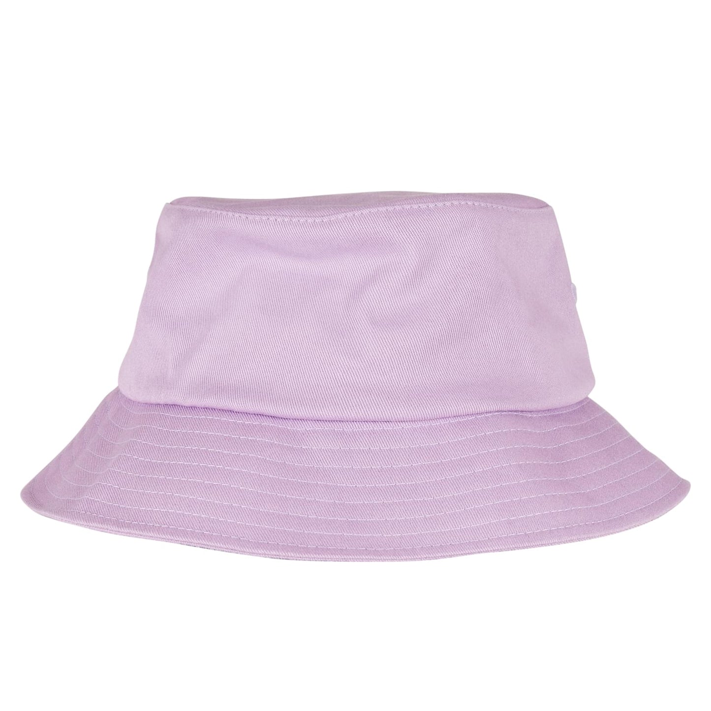 Lilac - Front - Flexfit By Yupoong Adults Unisex Cotton Twill Bucket Hat