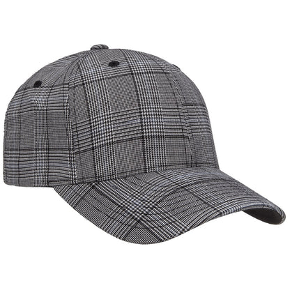 Black-White - Lifestyle - Flexfit By Yupoong Glen Check Cap