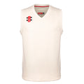 Ivory - Front - Gray-Nicolls Childrens-Kids Pro Performance Slipover