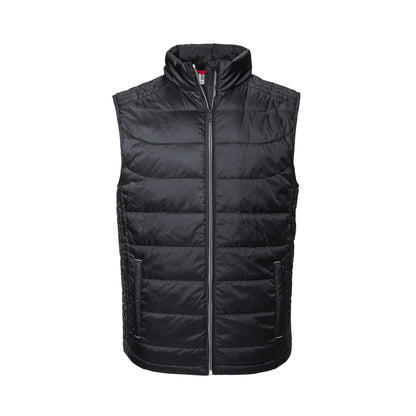 Black - Front - Russell Mens Nano Bodywarmer