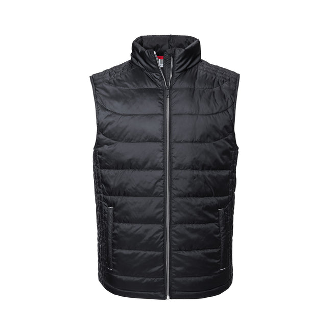Black - Front - Russell Mens Nano Bodywarmer