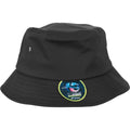 Black - Front - Flexfit By Yupoong Nylon Bucket Hat
