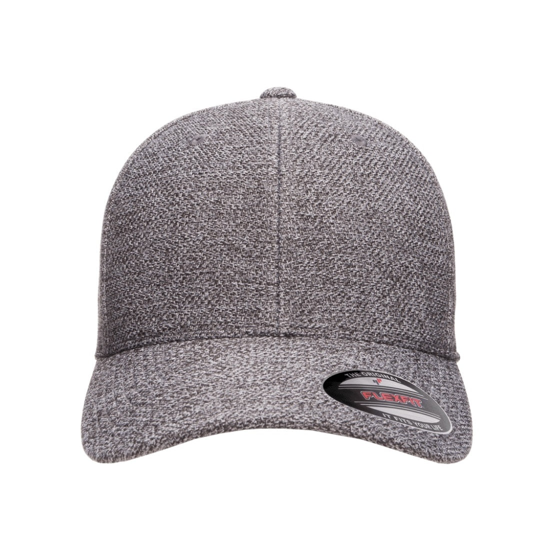 Dark Heather Grey - Front - Flexfit By Yupoong Flexfit Melange Cap