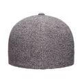 Dark Heather Grey - Back - Flexfit By Yupoong Flexfit Melange Cap