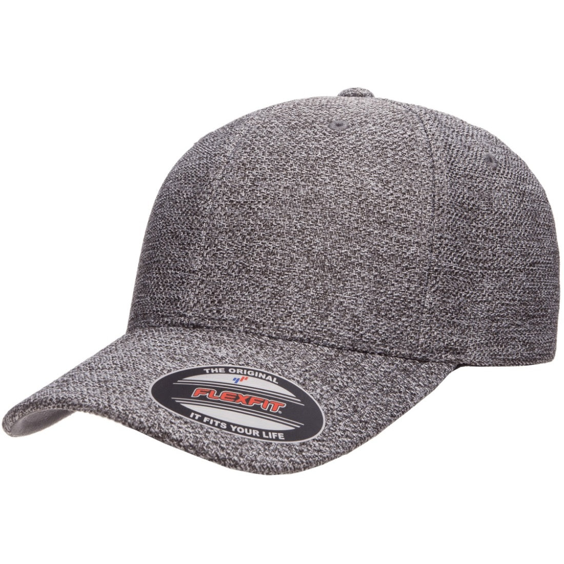 Dark Heather Grey - Pack Shot - Flexfit By Yupoong Flexfit Melange Cap