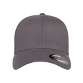 Grey - Front - Flexfit By Yupoong Wool Blend Baseball Cap