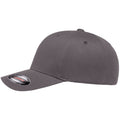 Grey - Side - Flexfit By Yupoong Wool Blend Baseball Cap