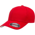 Red - Pack Shot - Flexfit By Yupoong Wool Blend Baseball Cap